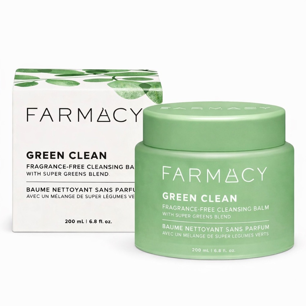 Farmacy Green Clean Fragrance Free Cleansing Balm Jumbo 6.8oz New – Sensitive
